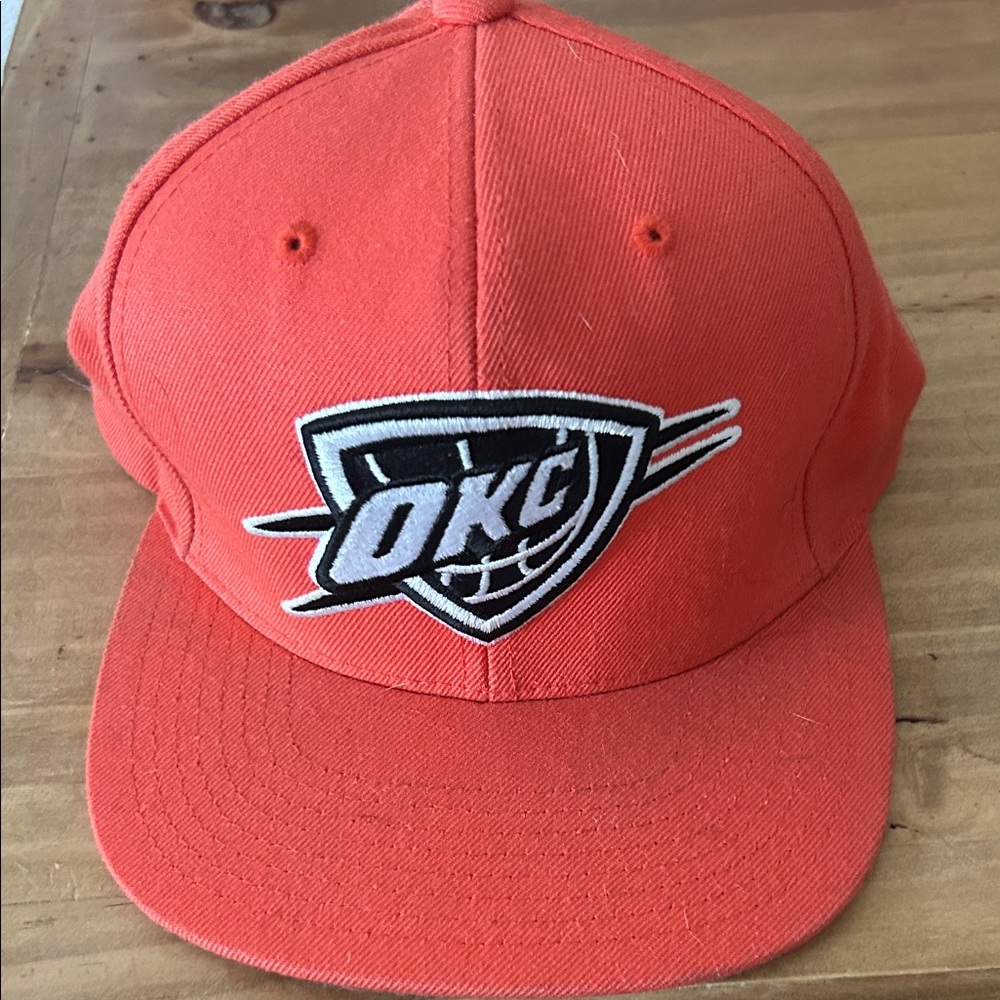 Mitchell & Ness Orange OKC Kids Hat